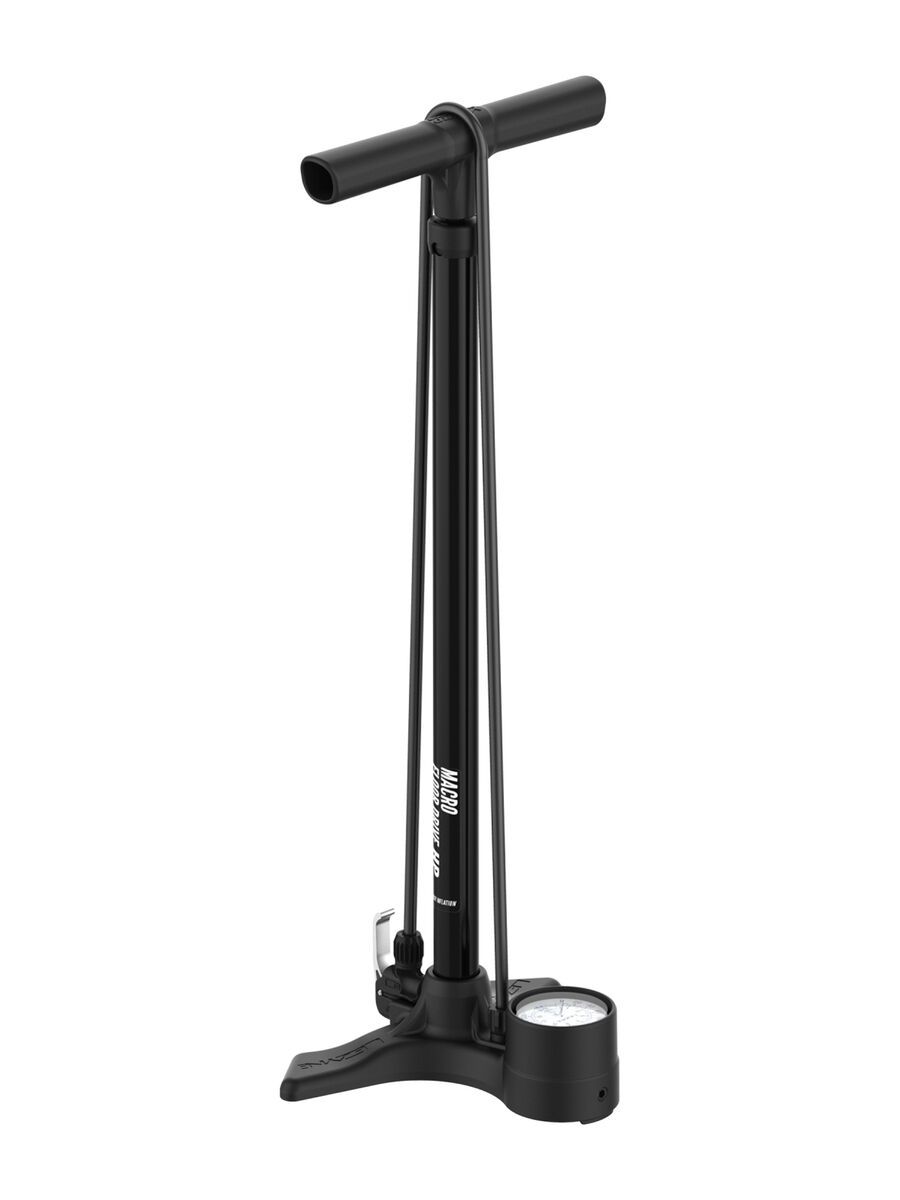 Lezyne Macro Floor Drive HP Dual Valve, black - Bild 1