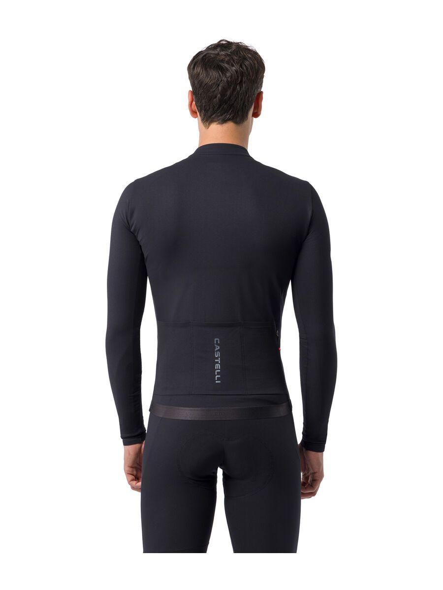 Castelli Thermowoven LS Jersey, black - Bild 3