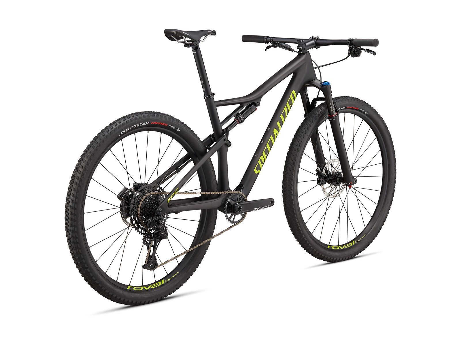 Specialized Epic Comp Carbon, satin carbon/hyper green - Bild 3