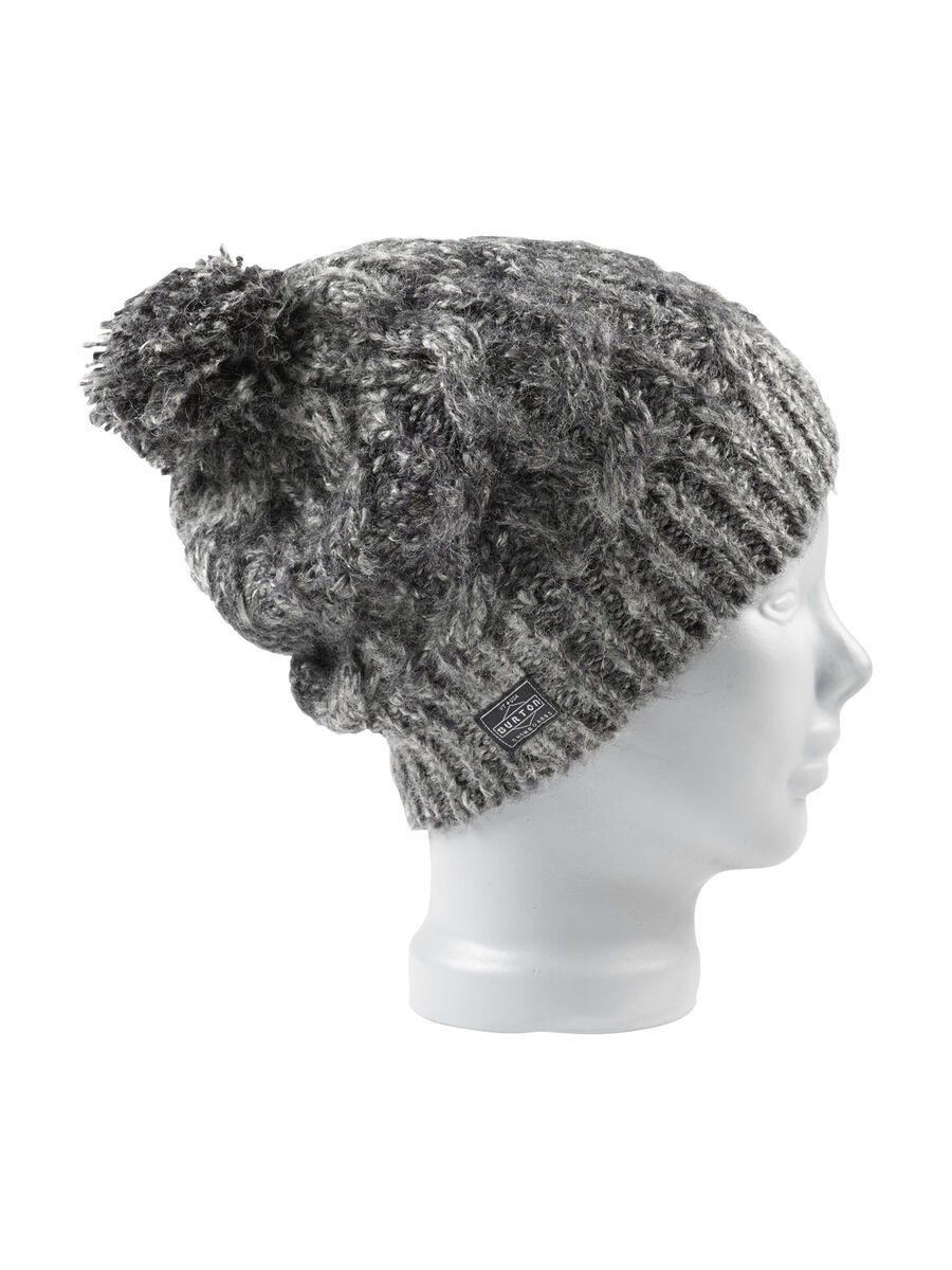 Burton Women's Stellar Beanie, Rabbit/True Black - Bild 1