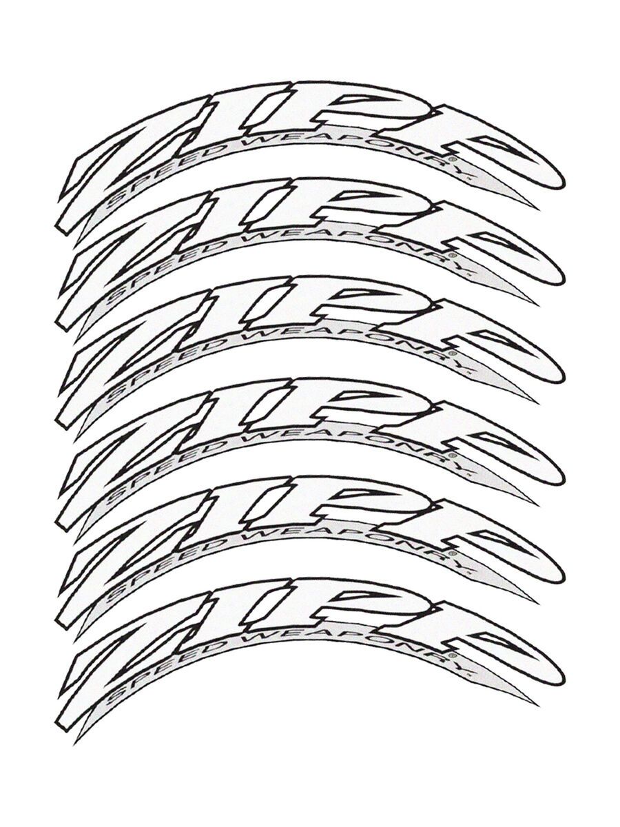 Zipp Aufkleberset 101 MY12 - Bild 1