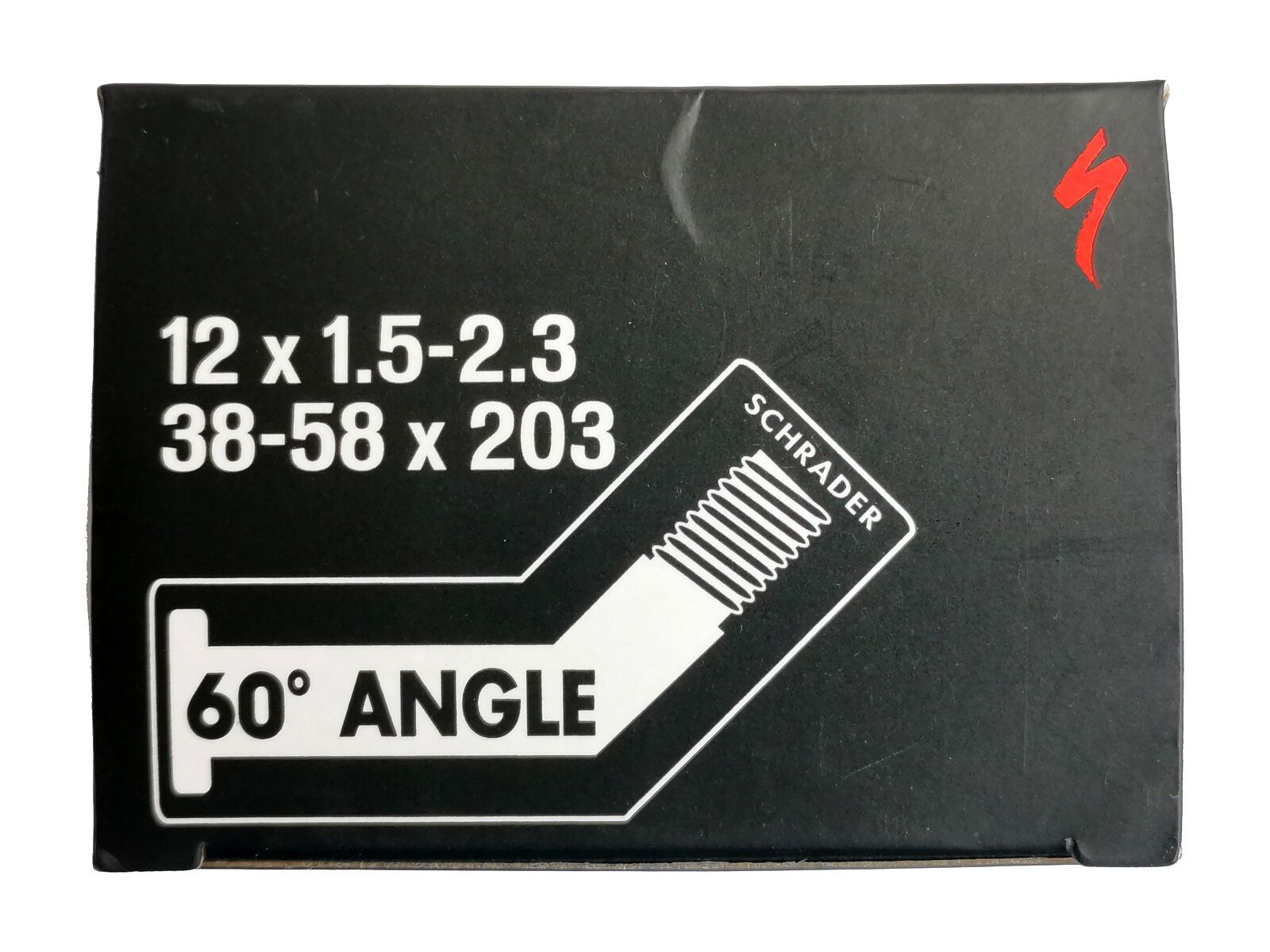 Specialized Standard Auto-Ventil Schlauch für Jugendbikes abgewinkeltes Ventil - 12 x 1.5-2.3 - Bild 2