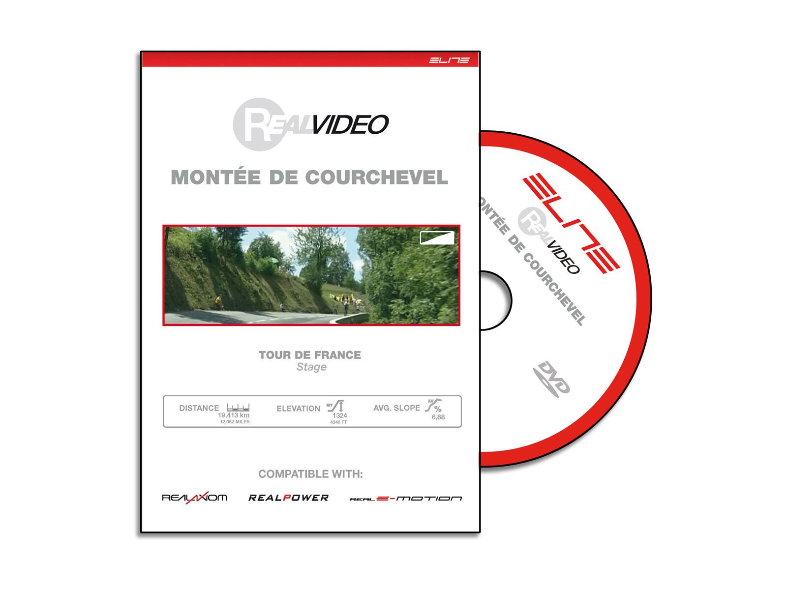 Elite DVD für RealAxiom und RealPower - Montée de Courchevel - Bild 1