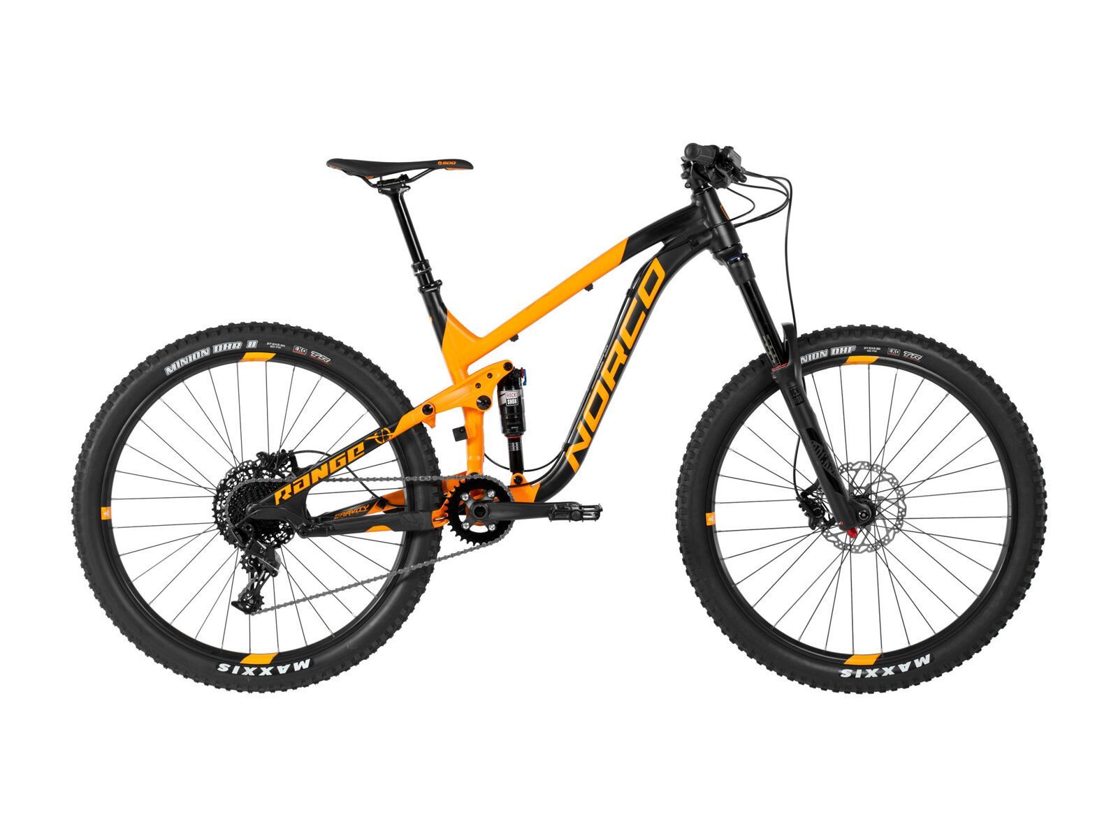 Norco Range A 7.3, black/orange - Bild 1