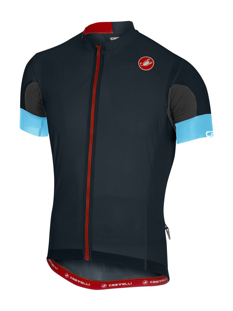 Castelli Aero Race 4.1 Solid Jersey FZ, dark infinity blue - Bild 1