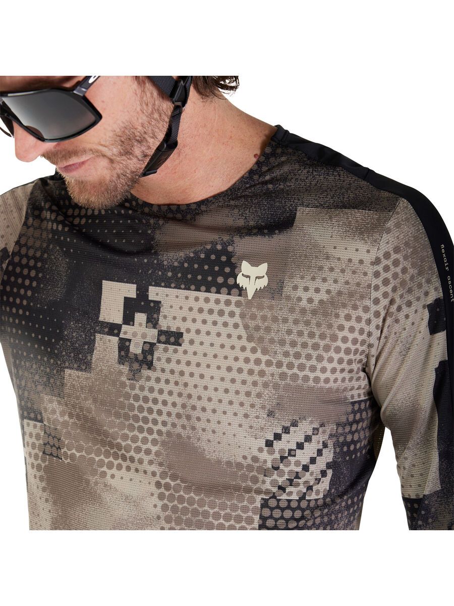 Fox Flexair Ascent LS Jersey Pulse, sand - Bild 5
