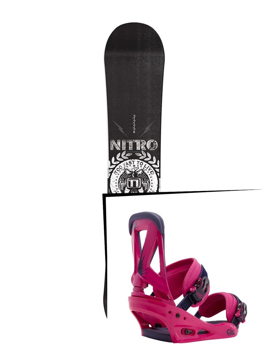 Set: Nitro T1 2016 + Burton Custom (1191314S) - Bild 1