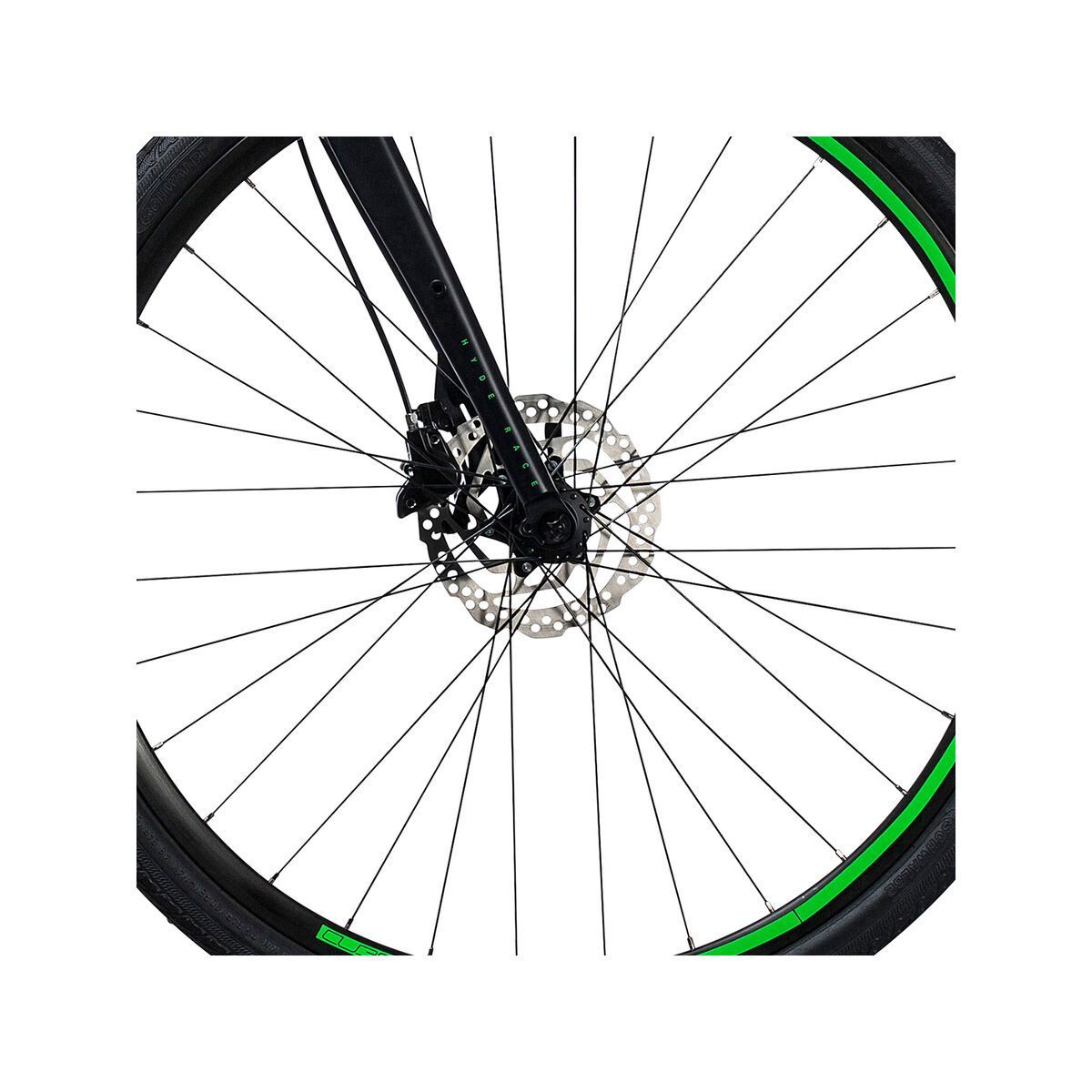 Cube Hyde Race Trapeze, black´n´flashgreen - Bild 2