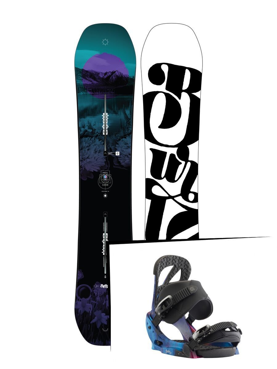 Set: Burton Feelgood Flying V 2019 +  Scribe EST (1931105S) - Bild 1