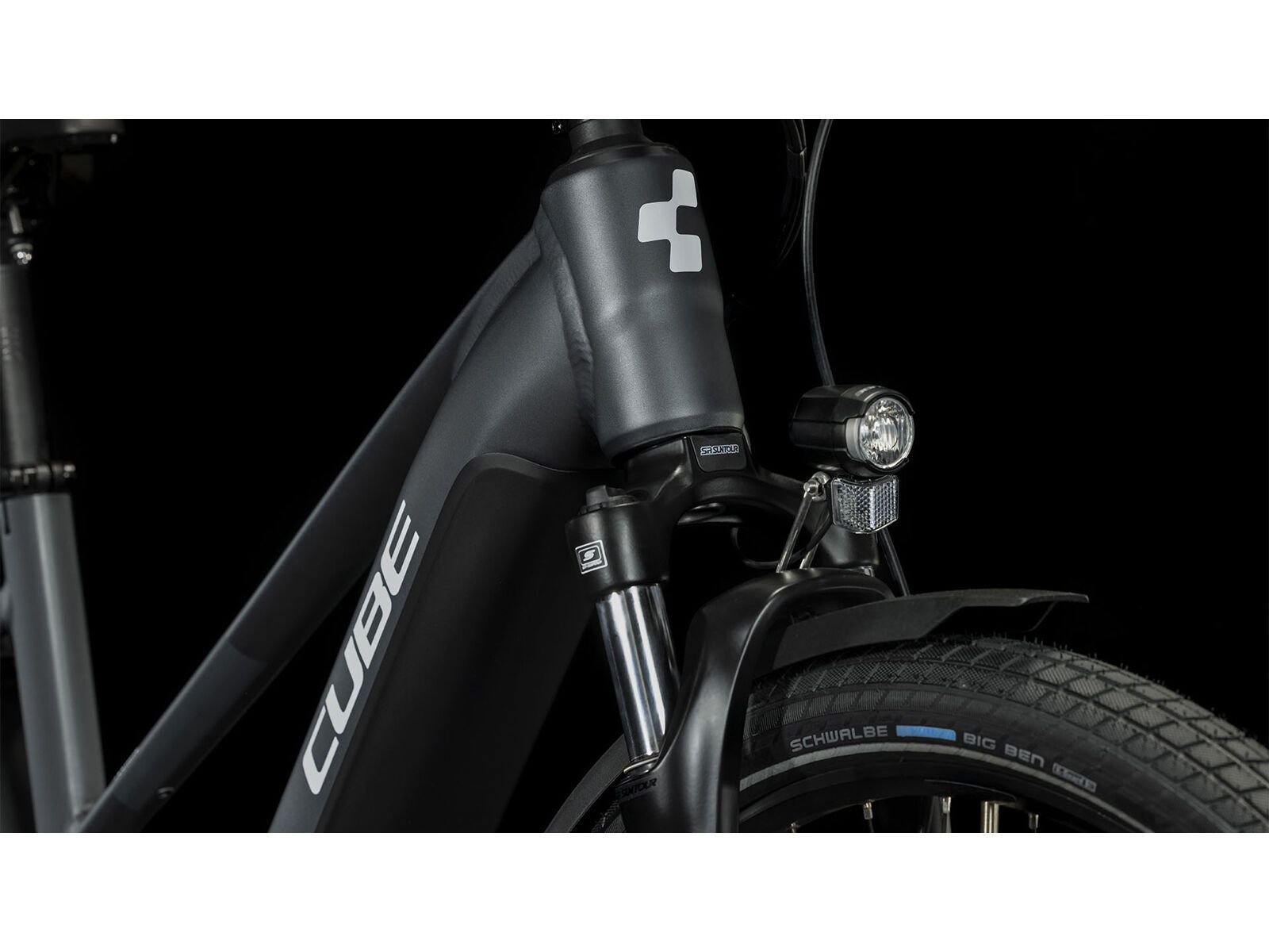 Cube Touring Hybrid One 500 Trapeze, grey´n´white - Bild 6