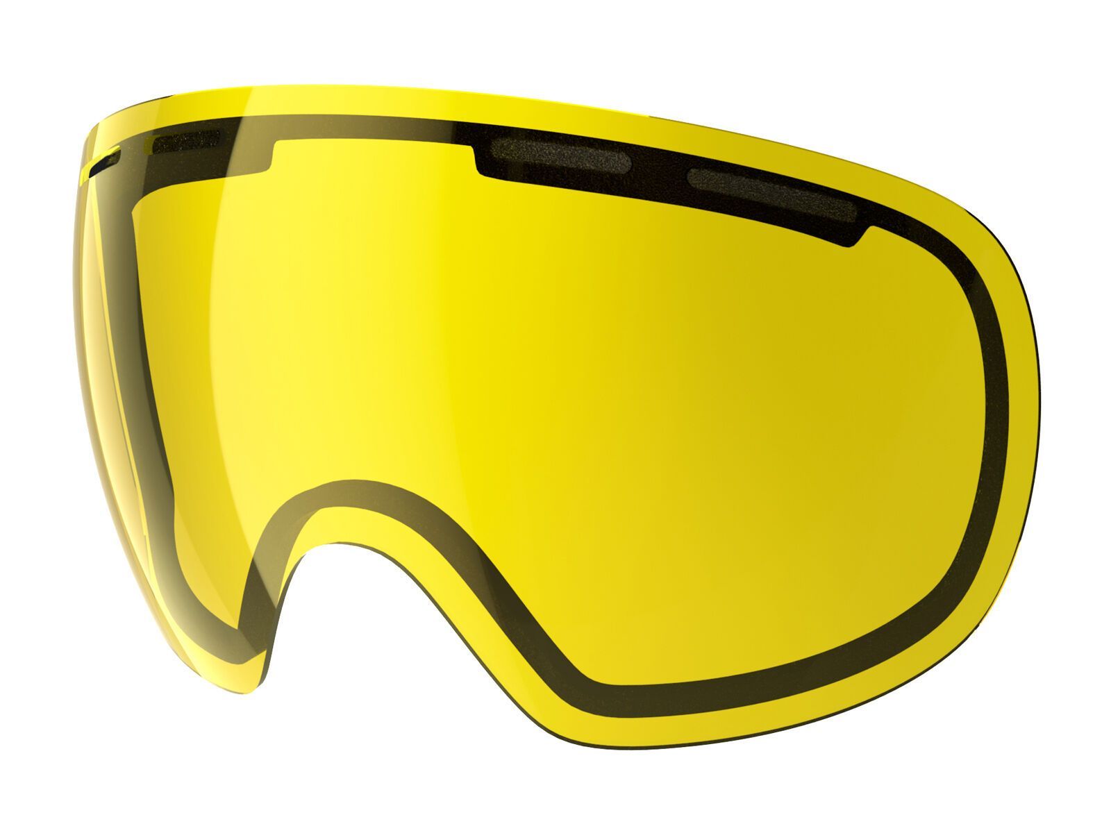 POC Fovea inkl. Wechselscheibe, yellow/Lens: bronze yellow mirror - Bild 2