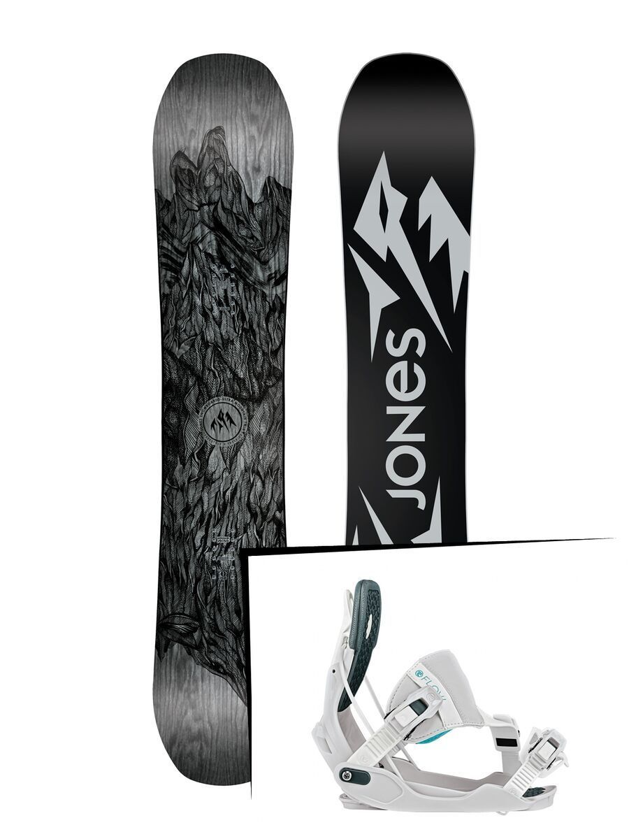 Set: Jones Ultra Mountain Twin 2019 + Flow Minx (1908513S) - Bild 1