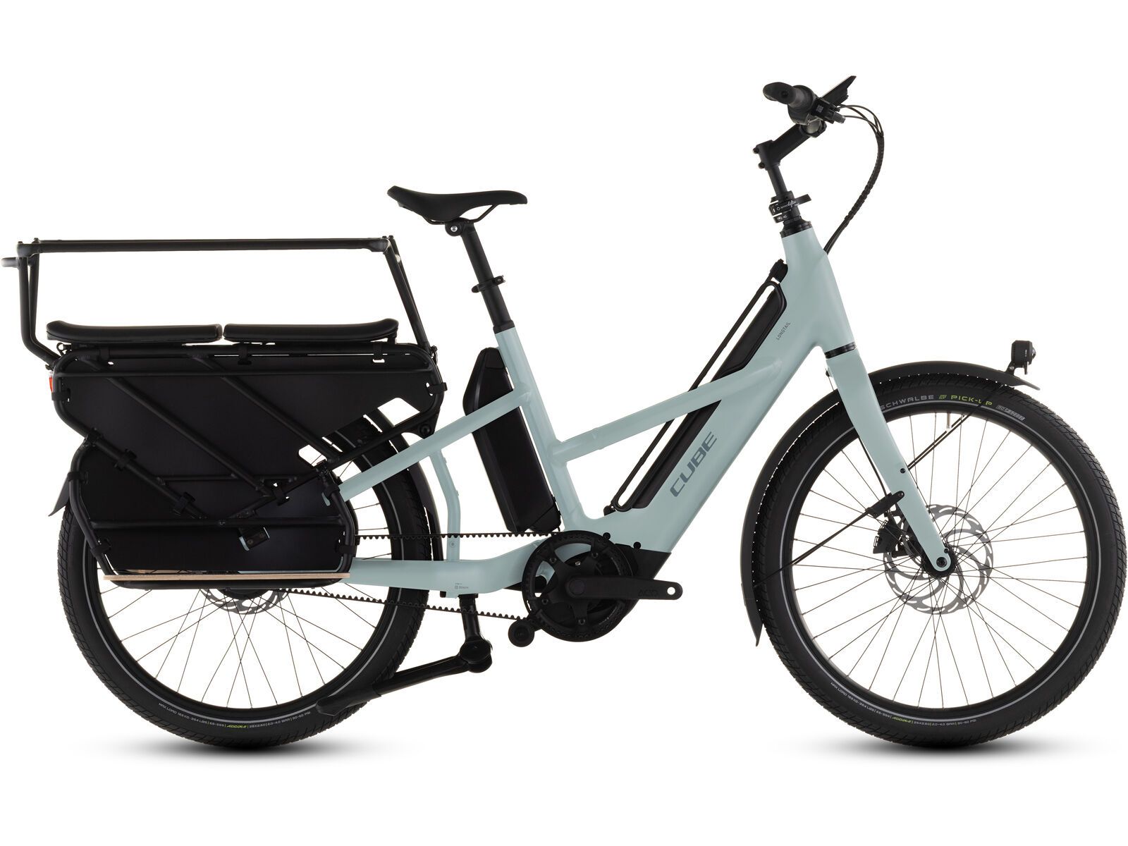 Cube Longtail Hybrid Comfort Family 800, haze´n´reflex - Bild 1
