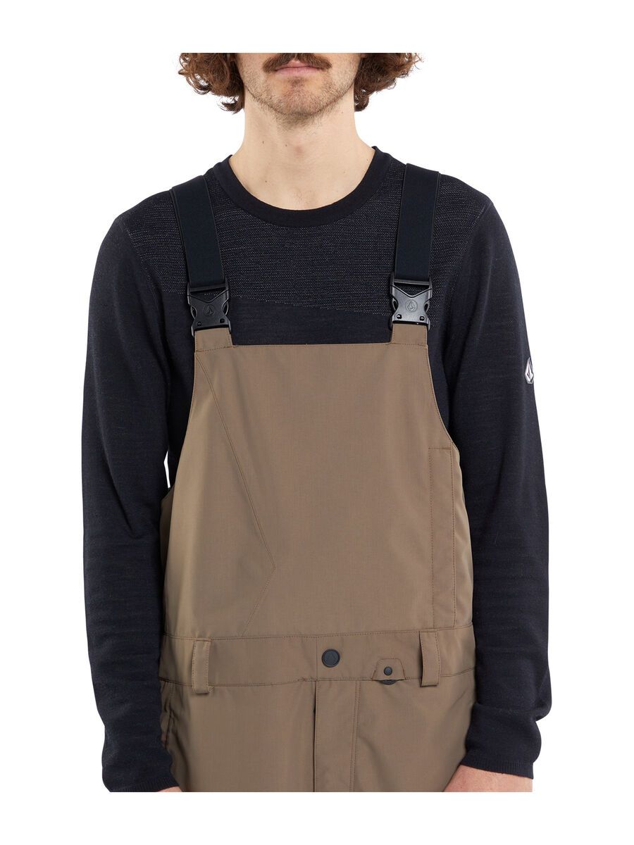 Volcom V.CO Sparta Bib Overall, teak - Bild 3