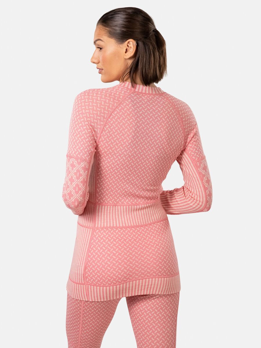 Kari Traa Smekker Long Sleeve Baselayer, pastel dusty pink - Bild 4