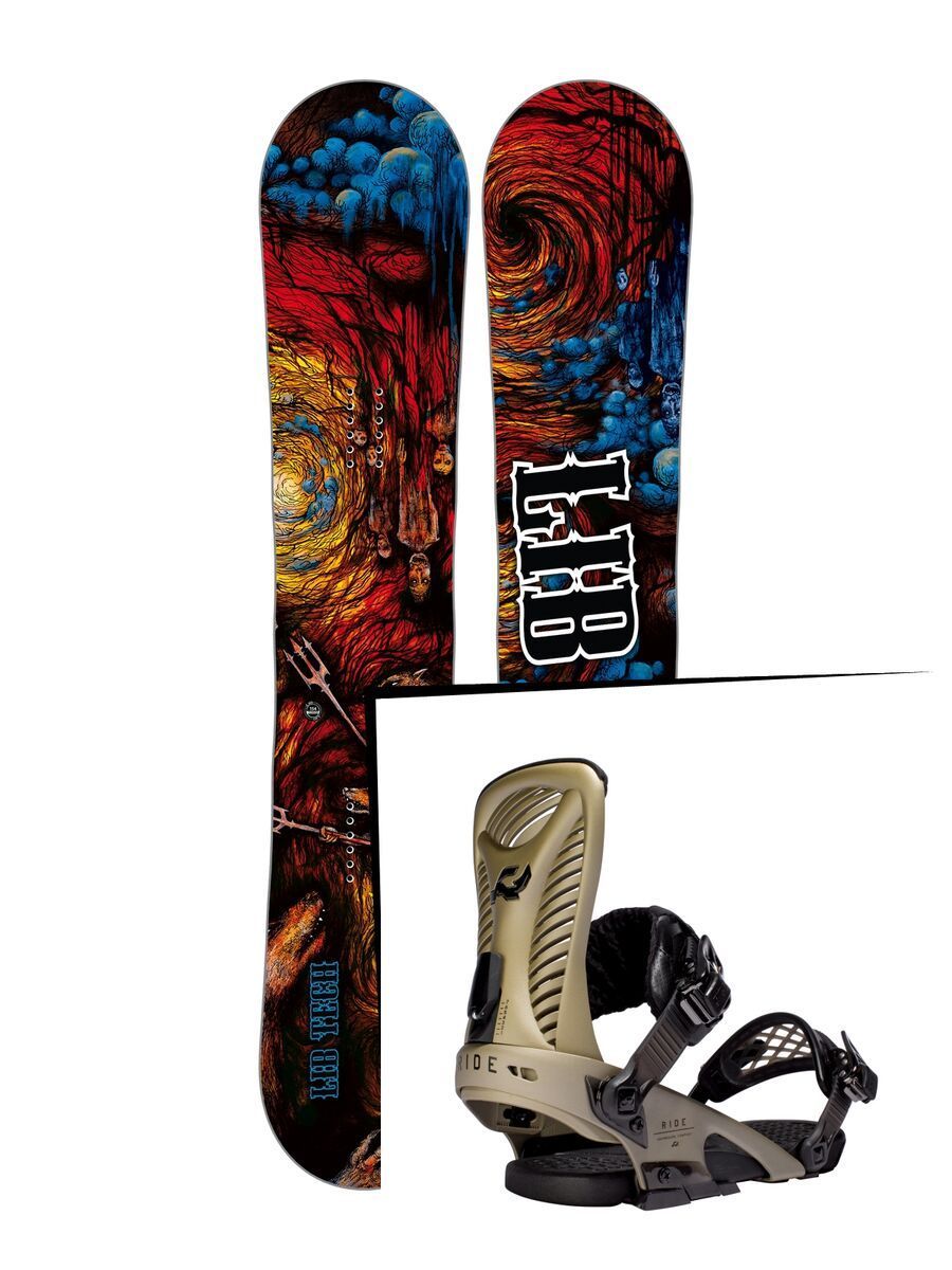Set: Lib Tech From Hell Skate Banana 2017 + Ride Capo (1487146S) - Bild 1