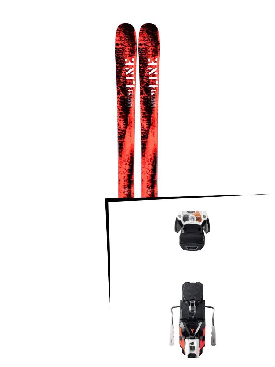 Set: Line Honey Badger 2019 + Atomic Warden MNC 13 white/black/orange - Bild 1