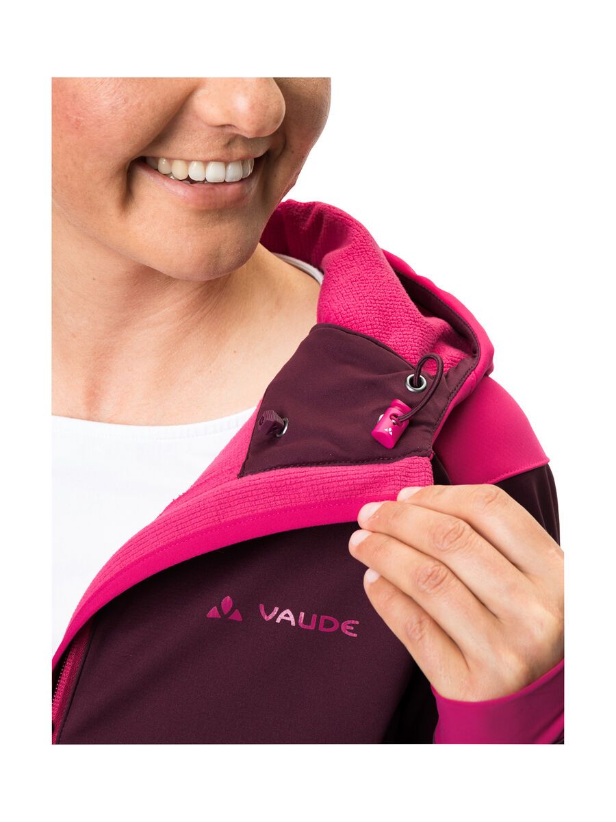 Vaude Women's Qimsa Softshell Jacket, cassis - Bild 6
