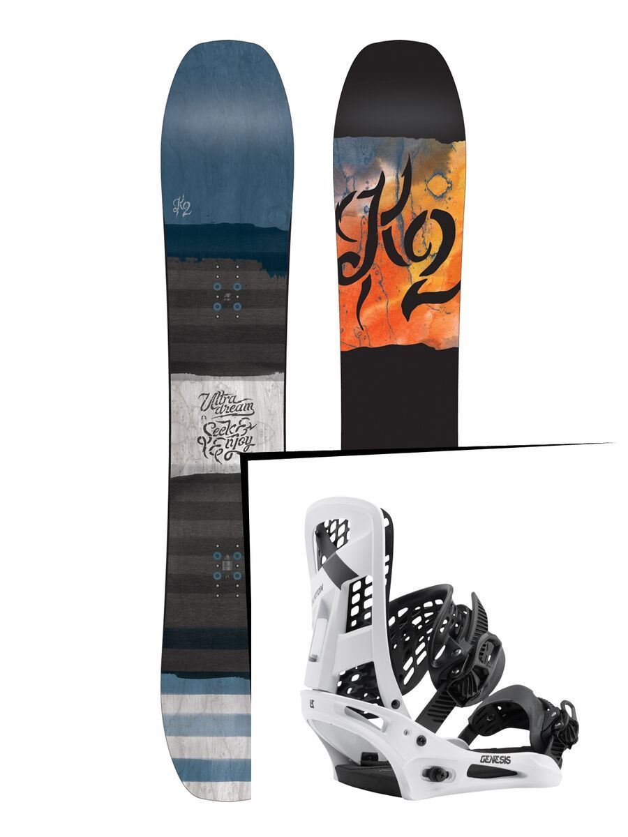 Set: K2 Ultra Dream 2017 + Burton Genesis (1712775S) - Bild 1