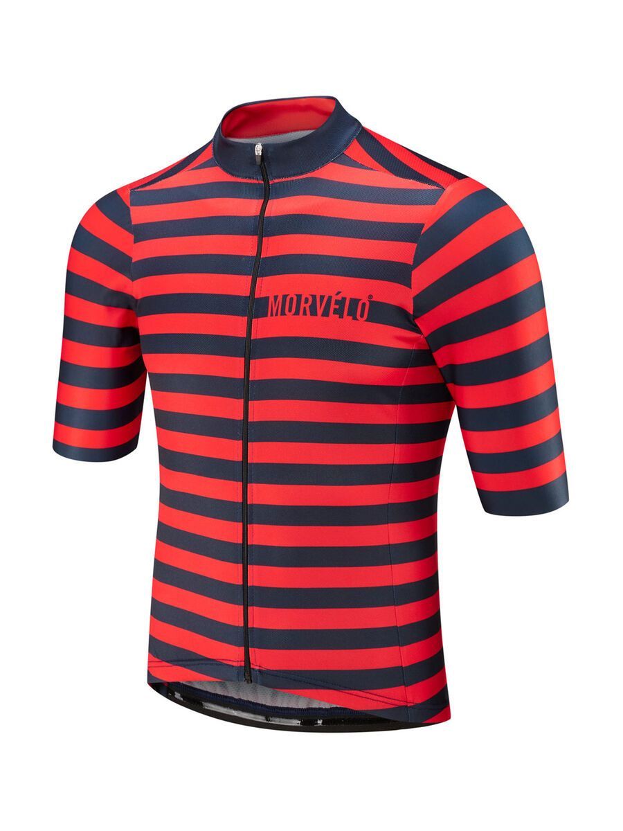 Morvelo Mellow Standard SS Jersey, navy/red - Bild 1