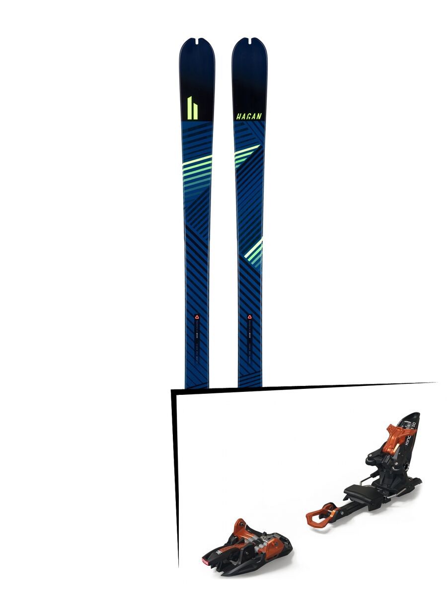 Set: Hagan Ride 83 2018 + Marker Kingpin 10 black/copper - Bild 1