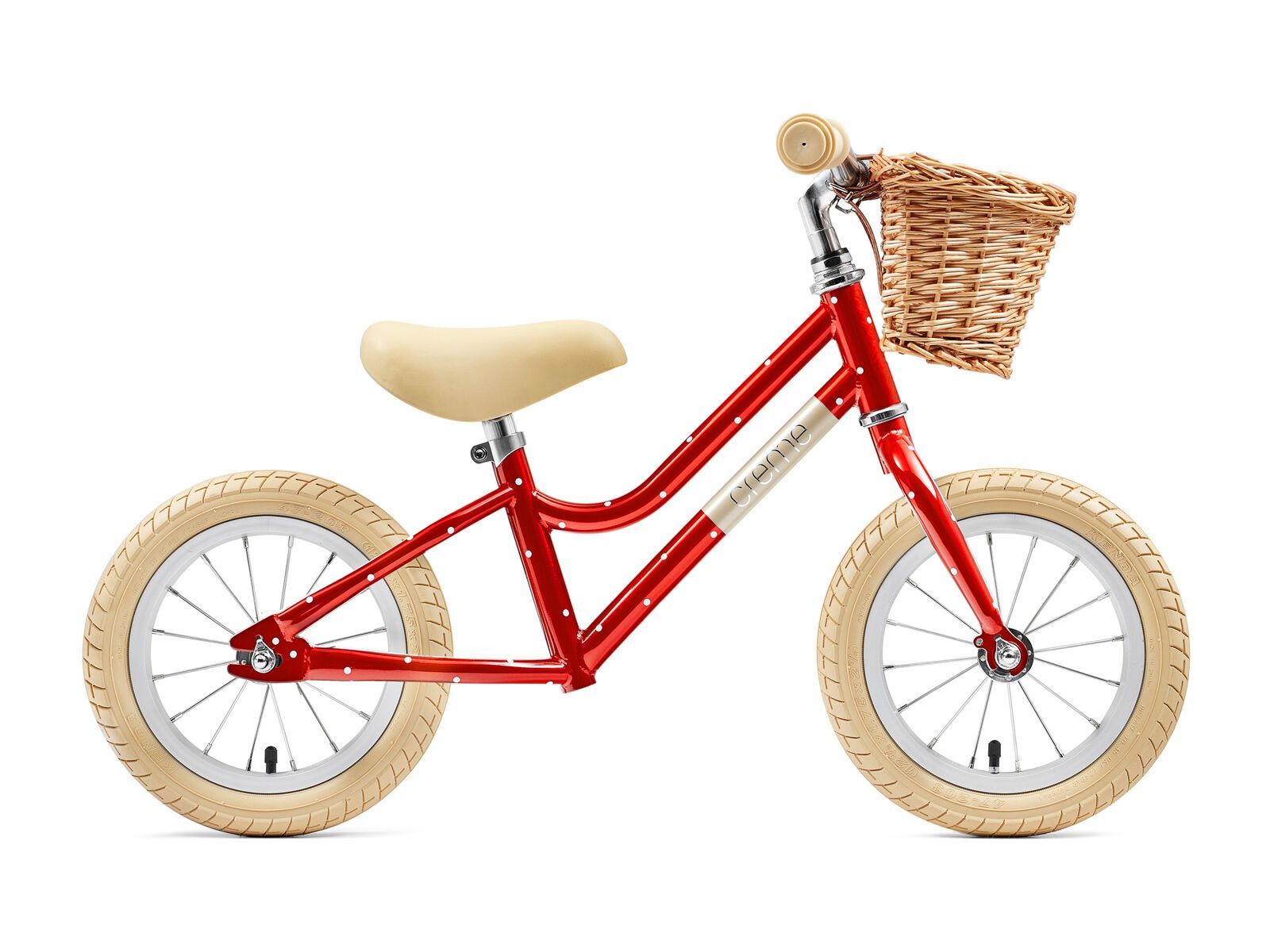 Creme Cycles Mia, red polka - Bild 1