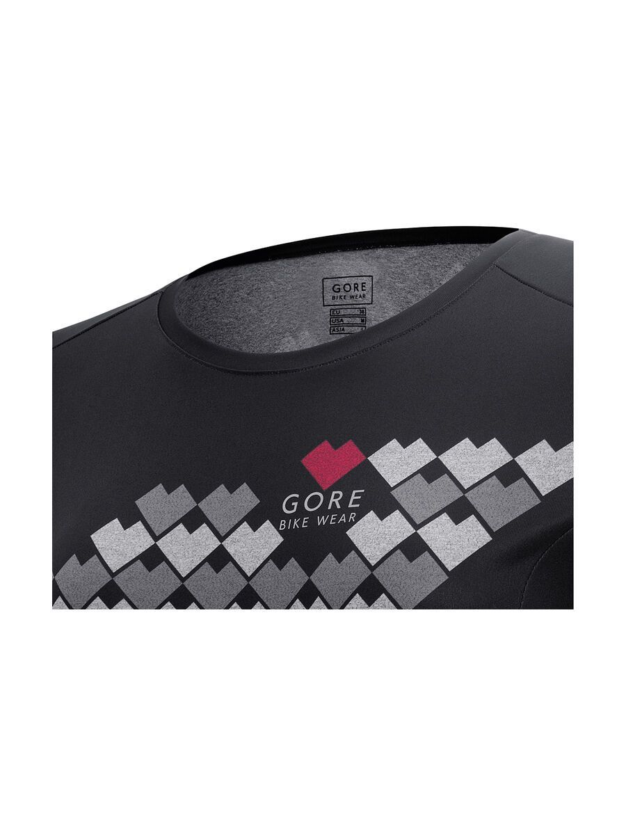 Gore Bike Wear E Lady Digi Heart Shirt, black - Bild 3