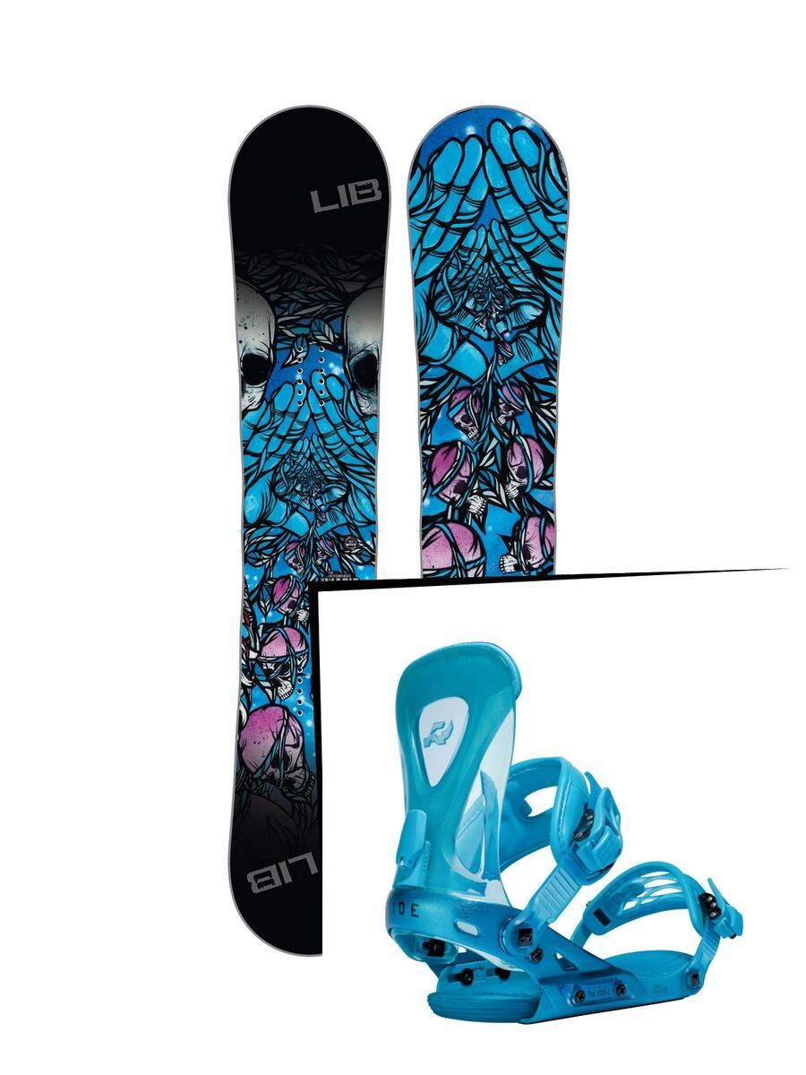 Set: Lib Tech Banana Magic 2017 + Ride Revolt (1487170S) - Bild 1