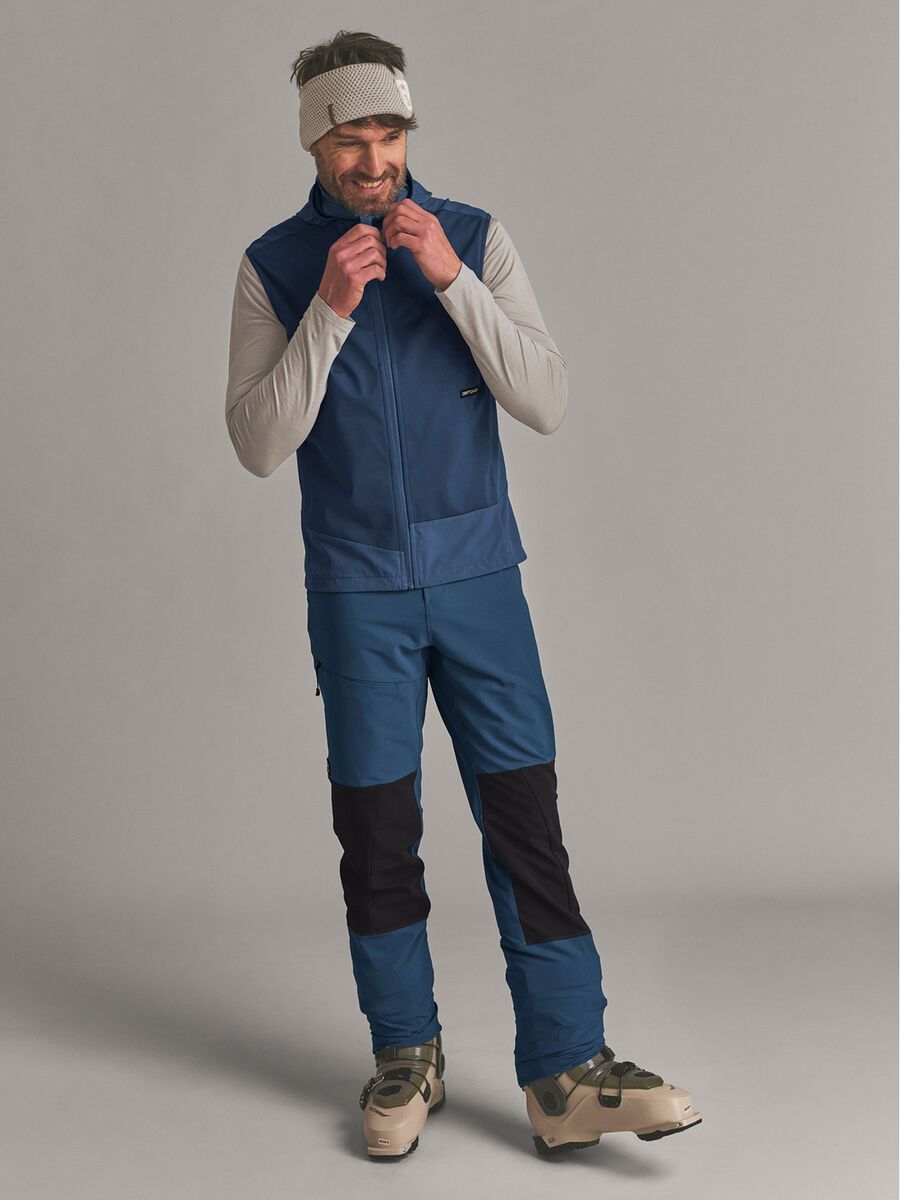 Ortovox Ortler Softshell Pants M, blue nunatak - Bild 9