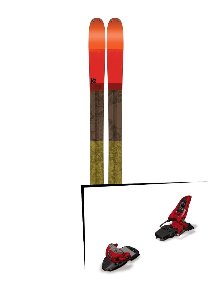 Set: K2 SKI Poacher 2017 + Marker Squire 11 (1685412) - Bild 1