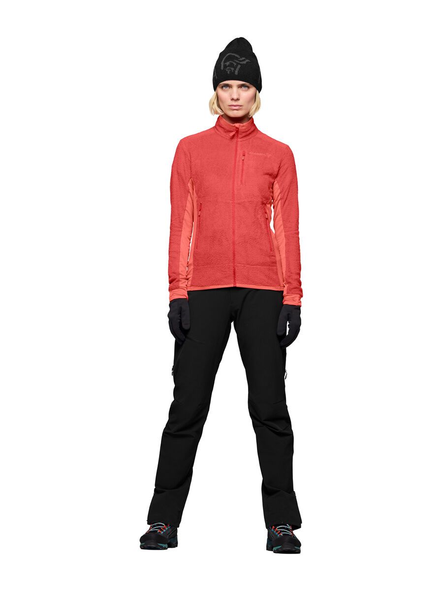 Norrona falketind warm1 active Jacket W's, baked apple/deep sea coral - Bild 4