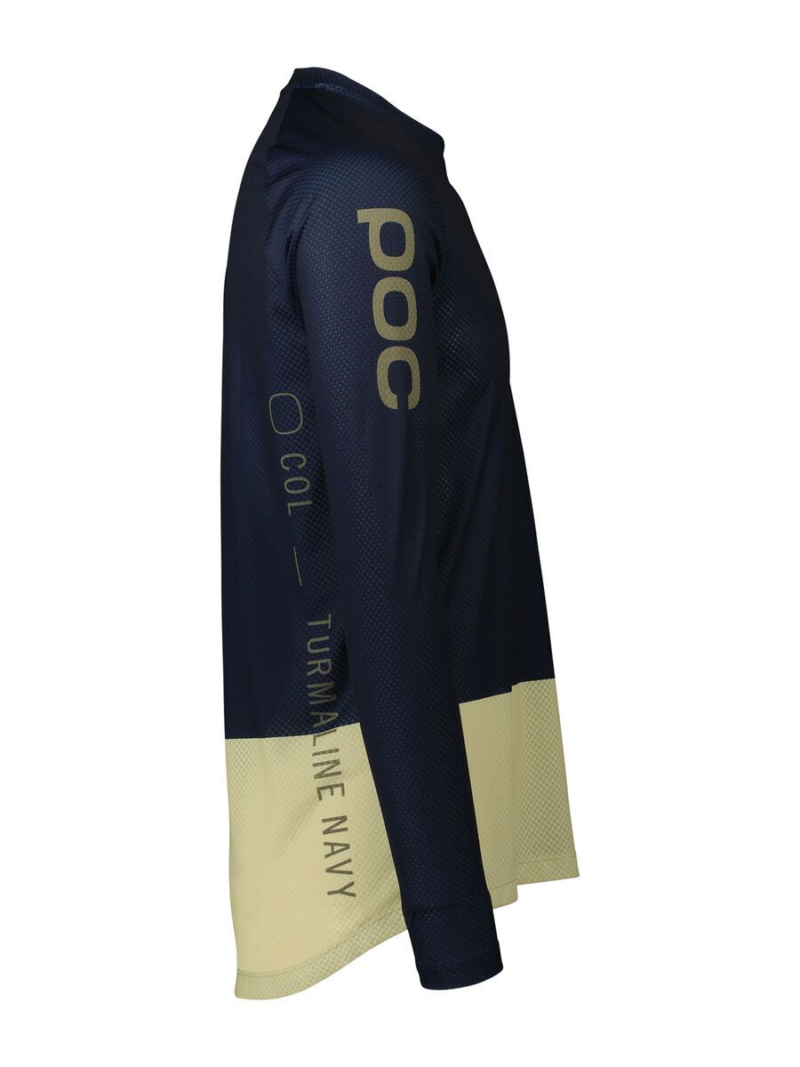 POC MTB Pure LS Jersey, turmaline navy/prehnite green - Bild 2