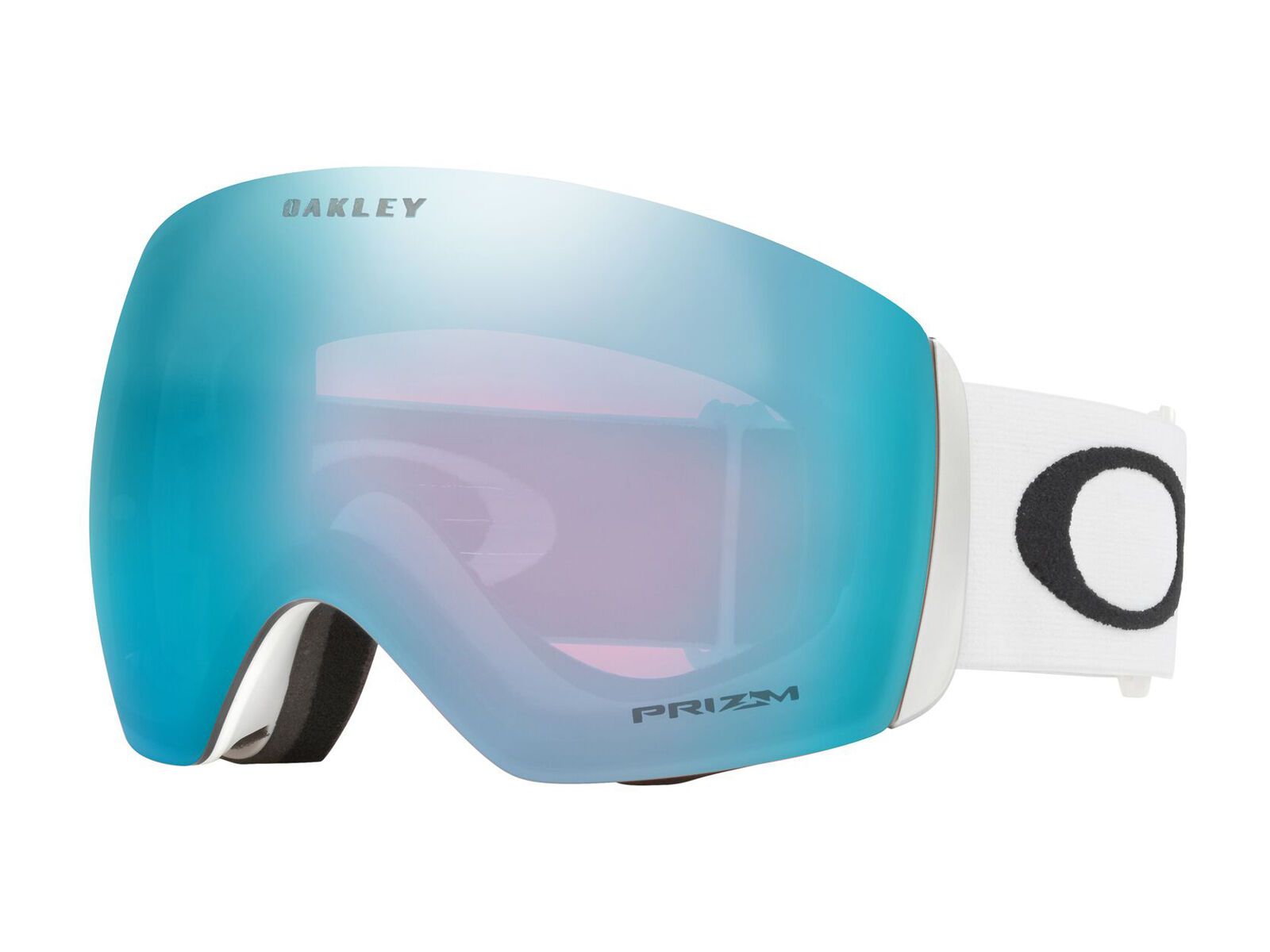Oakley Flight Deck L, Prizm Snow Sapphire Iridium / matte white - Bild 1