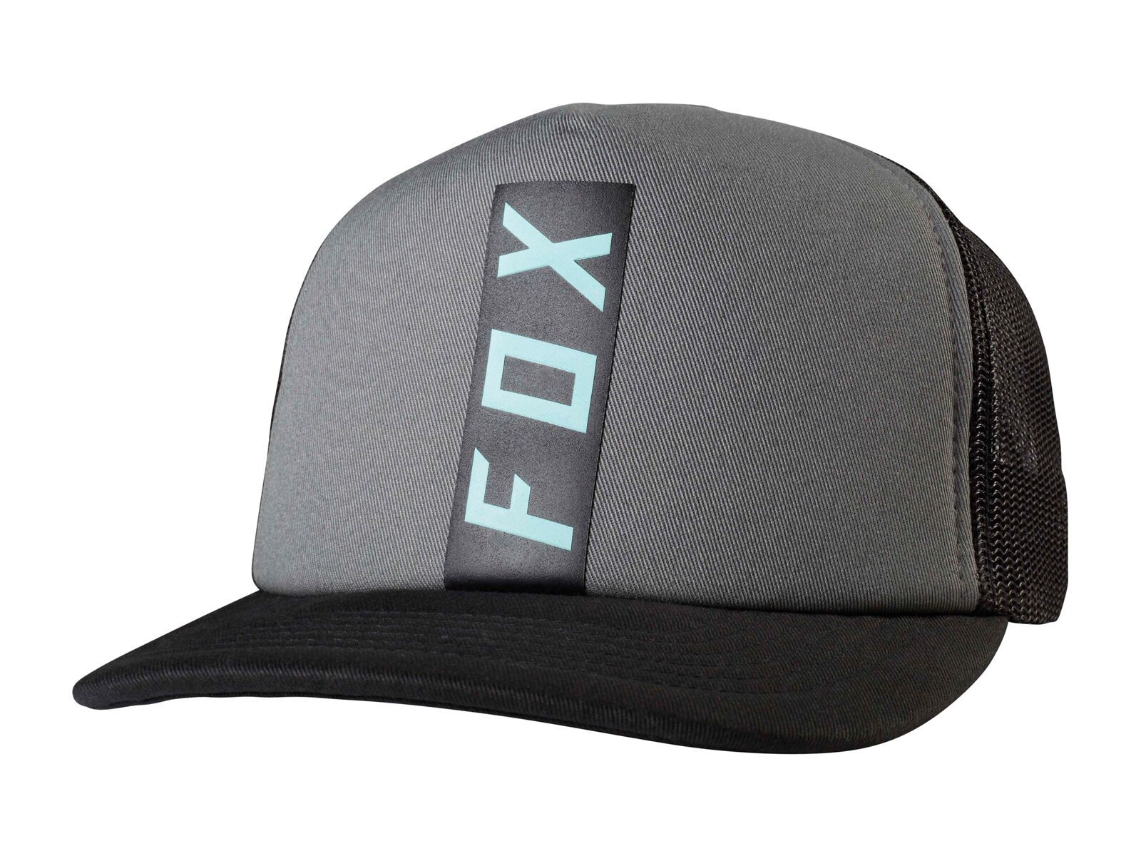Fox Moth Stripe Snapback, graphite - Bild 1
