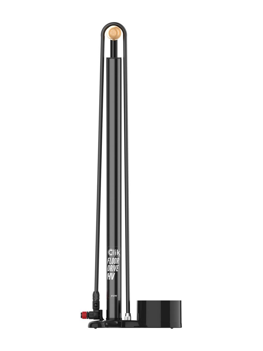 Lezyne Clik Floor Drive HV, black - Bild 2