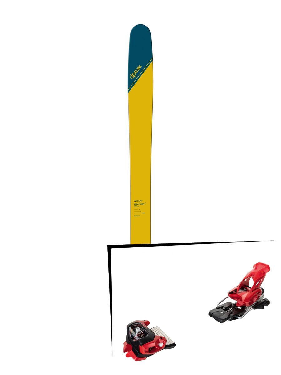 Set: DPS Skis Wailer 112 RP2 Tour1 2018 + Tyrolia Attack² 16 GW red - Bild 1