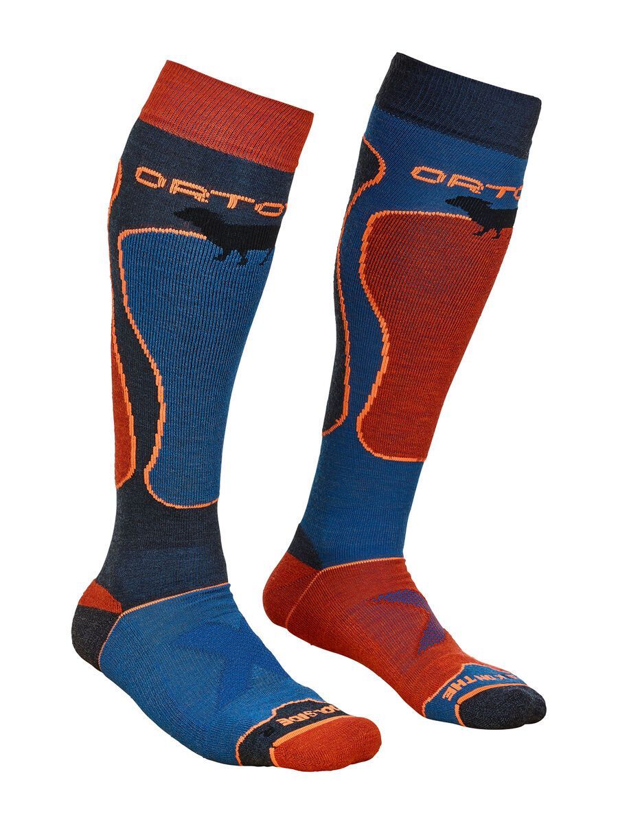 Ortovox Merino Ski Rock'n'Wool Socks M, night blue - Bild 1