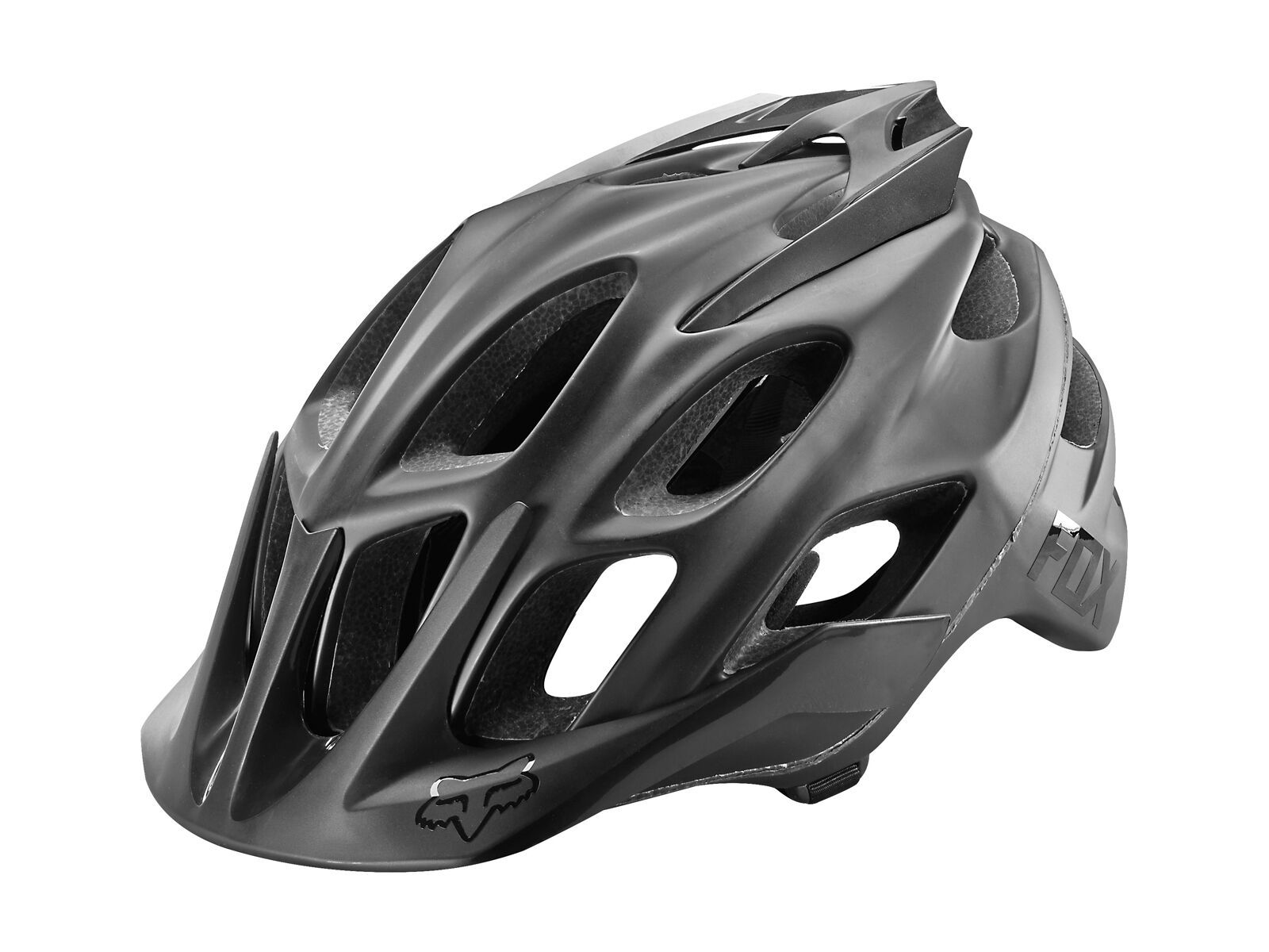 Fox Flux Helmet, matte black - Bild 1