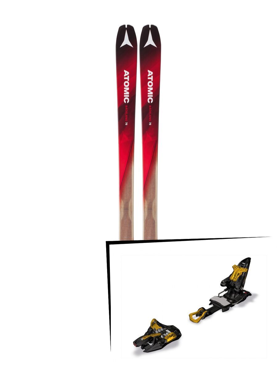 Set: Atomic Backland 78 2018 + Marker Kingpin 10 - Bild 1