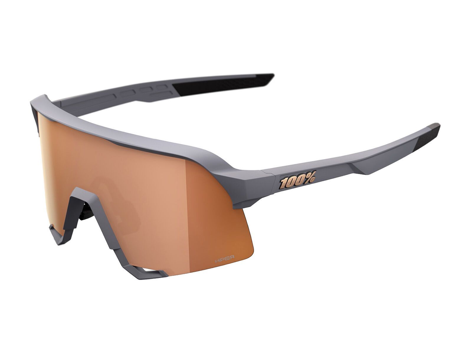 100% S3, HiPER Coral ML Mirror / soft tact grey - Bild 1