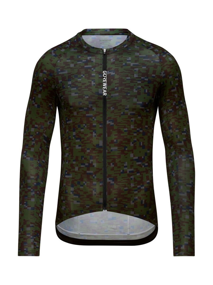 GOREWEAR Spinshift Langarm Trikot Herren, utility green/lab graphite - Bild 1