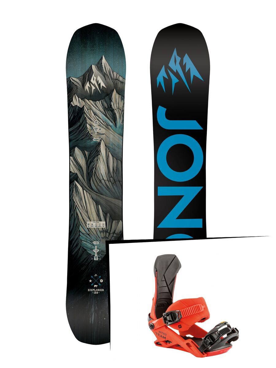 Set: Jones Explorer 2019 + Nitro Team dawn patrol - Bild 1