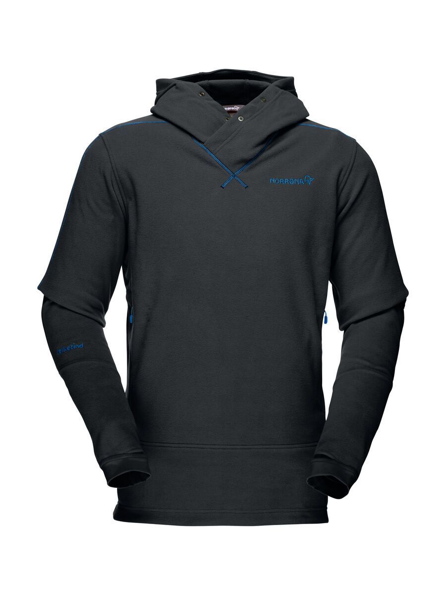 Norrona Falketind warm1 Hoodie, cool black - Bild 1