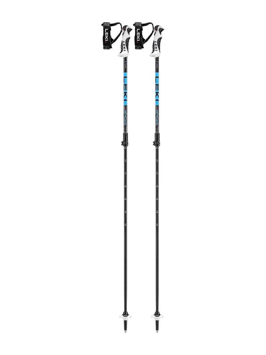 Leki Drifter Vario S, black/cyan/dark anthracite - Bild 1