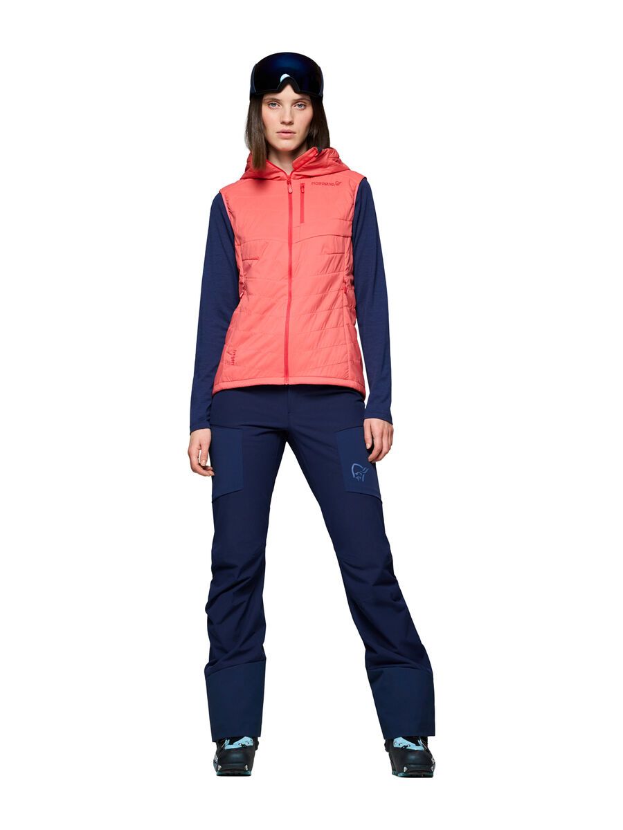 Norrona lyngen Alpha90 Vest W's, calypso coral - Bild 3