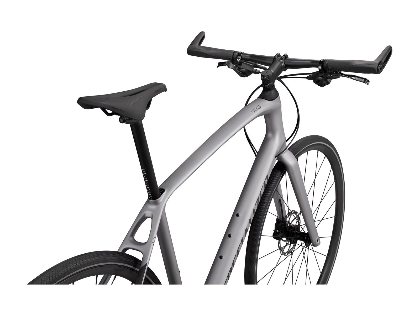 Specialized Sirrus 4.0, satin flake silver/charcoal/black reflective - Bild 6