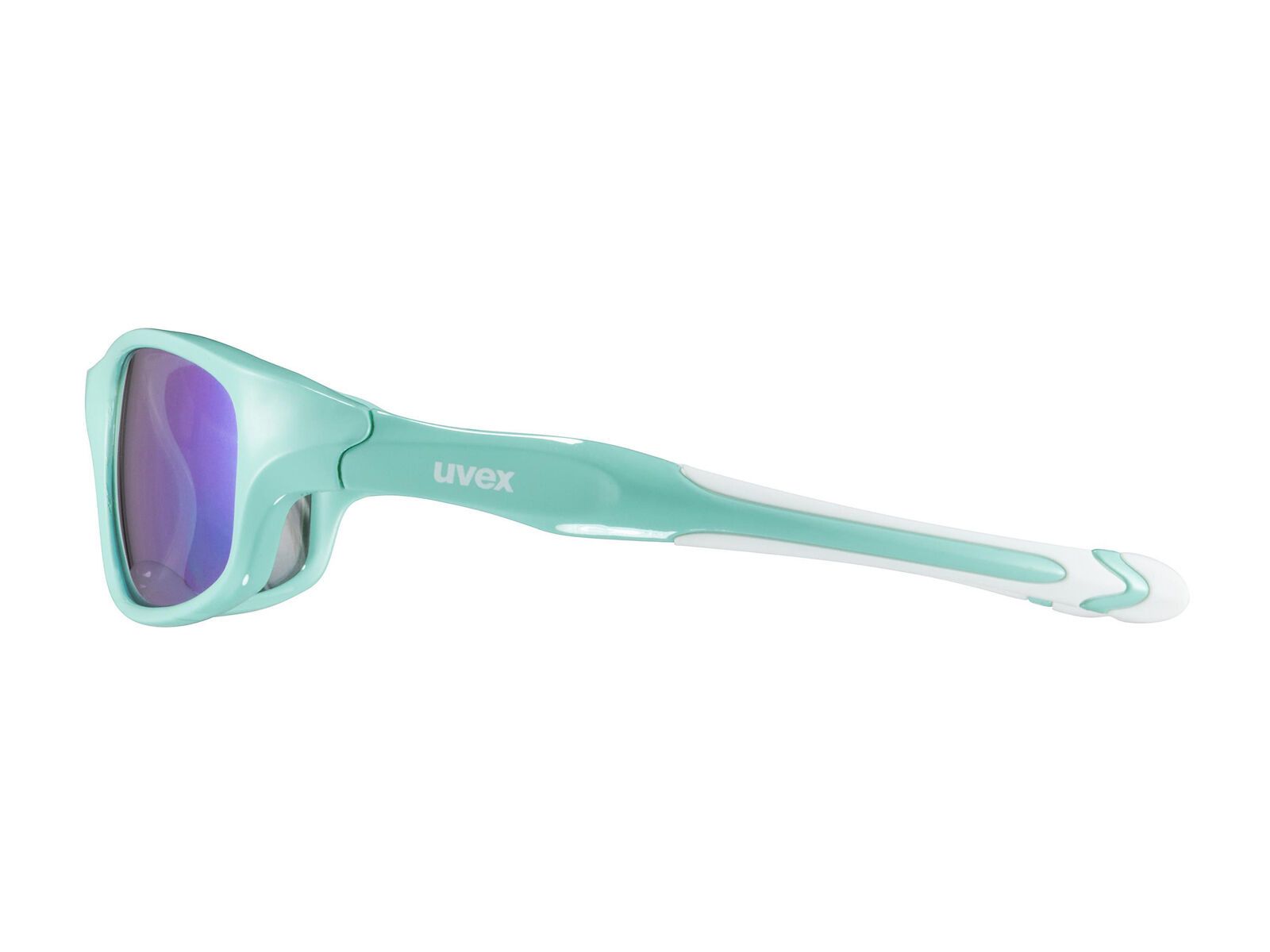 uvex sportstyle 507, green white/Lens: mirror green - Bild 2