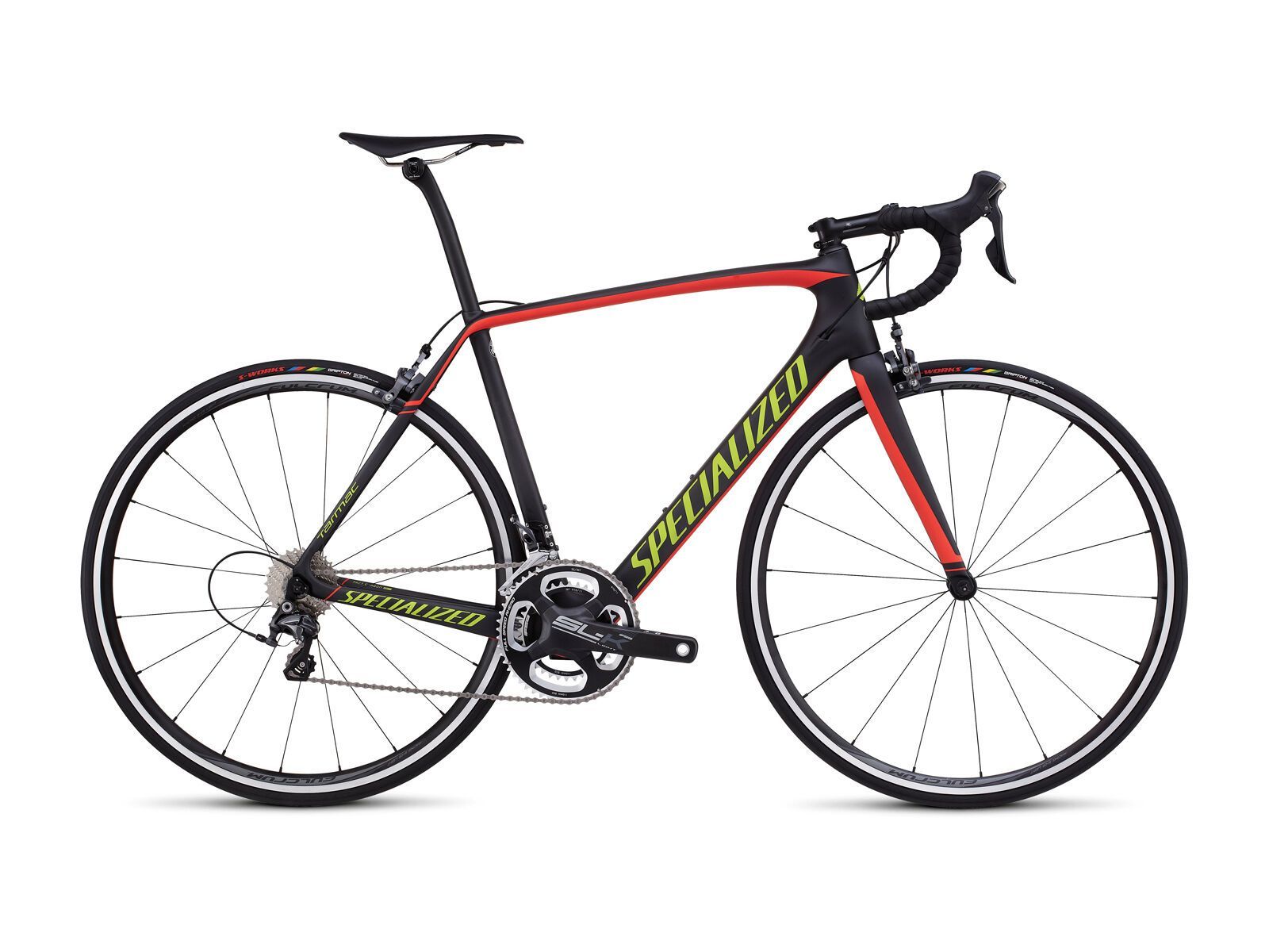 Specialized Tarmac Expert, satin carbon/red/hyper - Bild 1