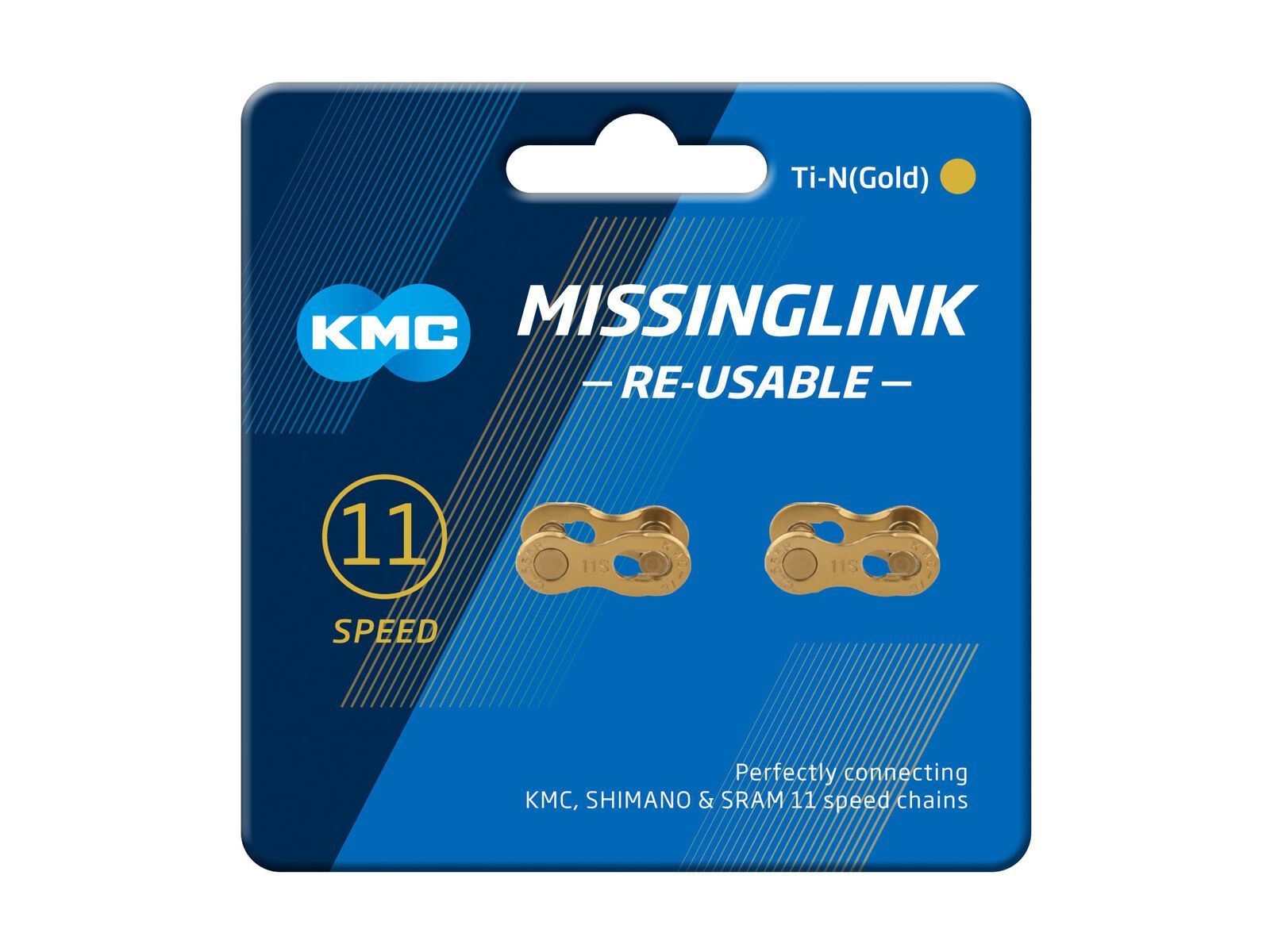 KMC MissingLink 11R Ti-N - 11-fach, gold - Bild 2