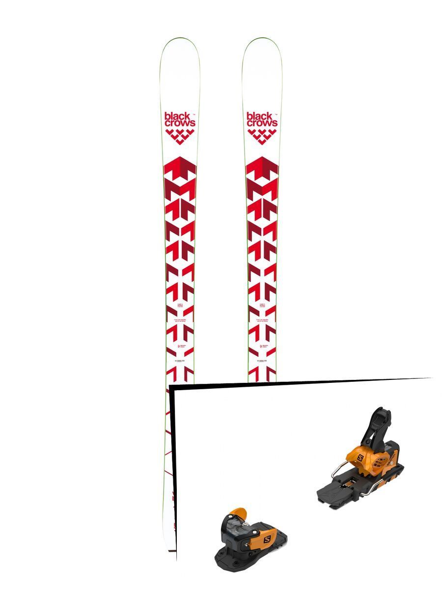 Set: Black Crows Vertis Birdie 2019 + Salomon Warden MNC 13 saffron/black - Bild 1